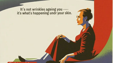 Its Not Wrinkles Ageing You:- It's whats happening under your skin