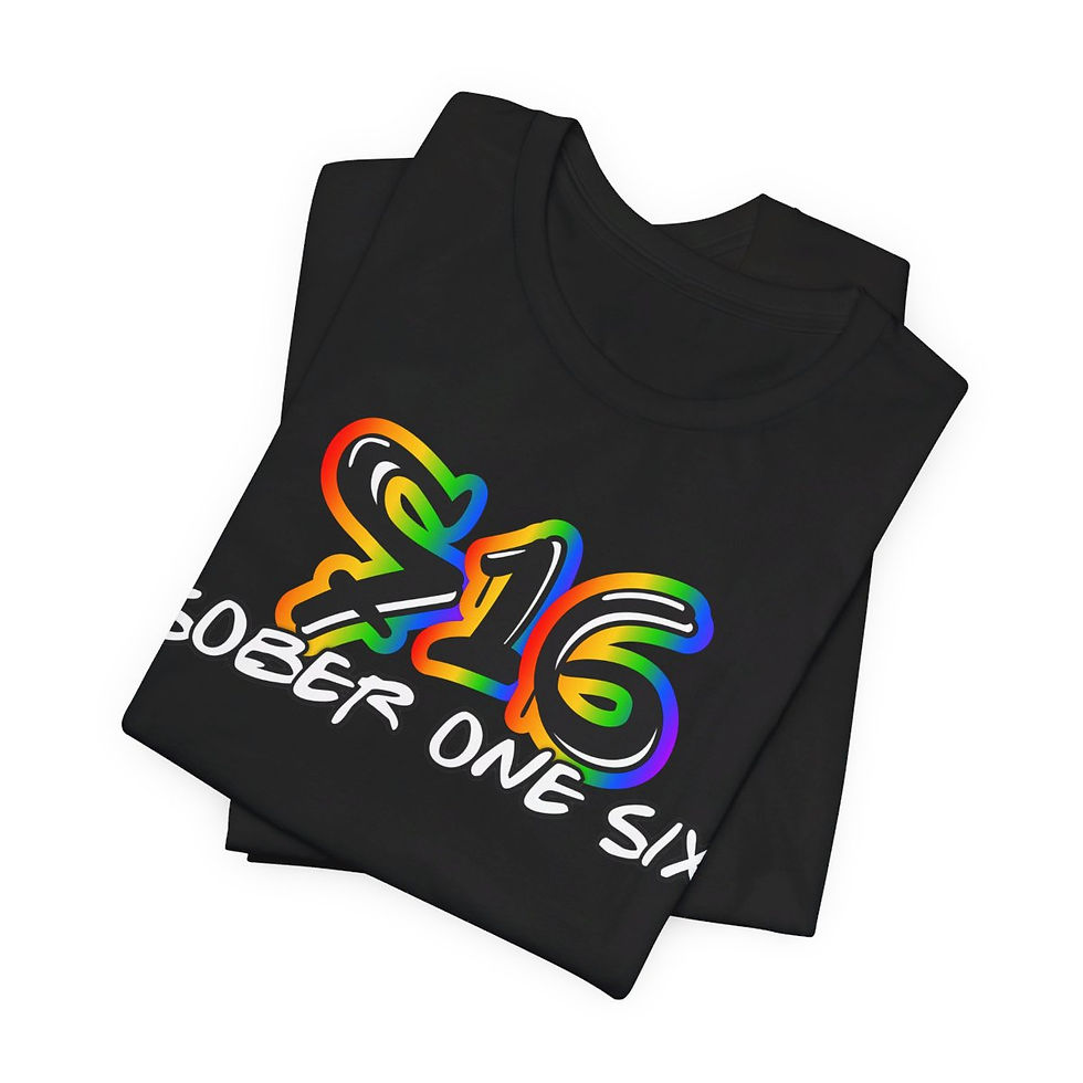 Thumbnail: Sober One Six: Unisex Jersey Short Sleeve Tee