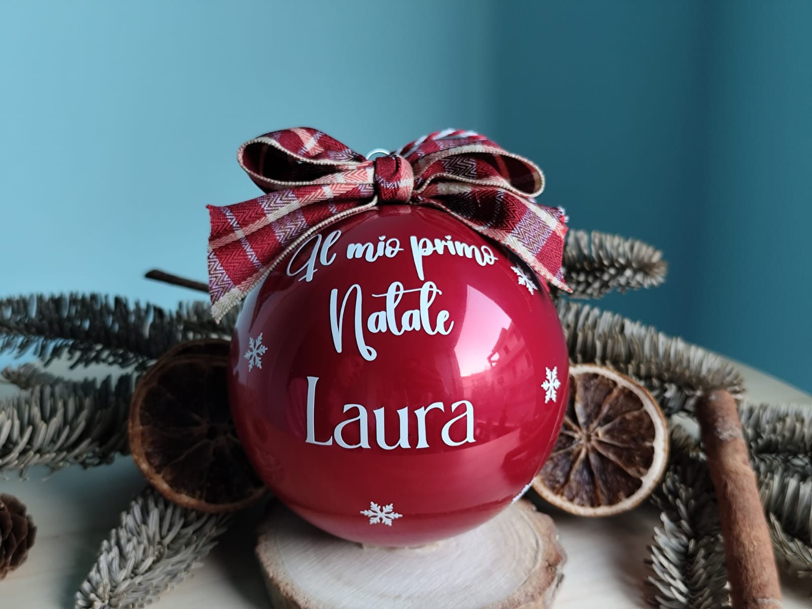 Palla il mio primo Natale con nome