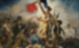 painting of liberty leading the people july revolution in france of 1830