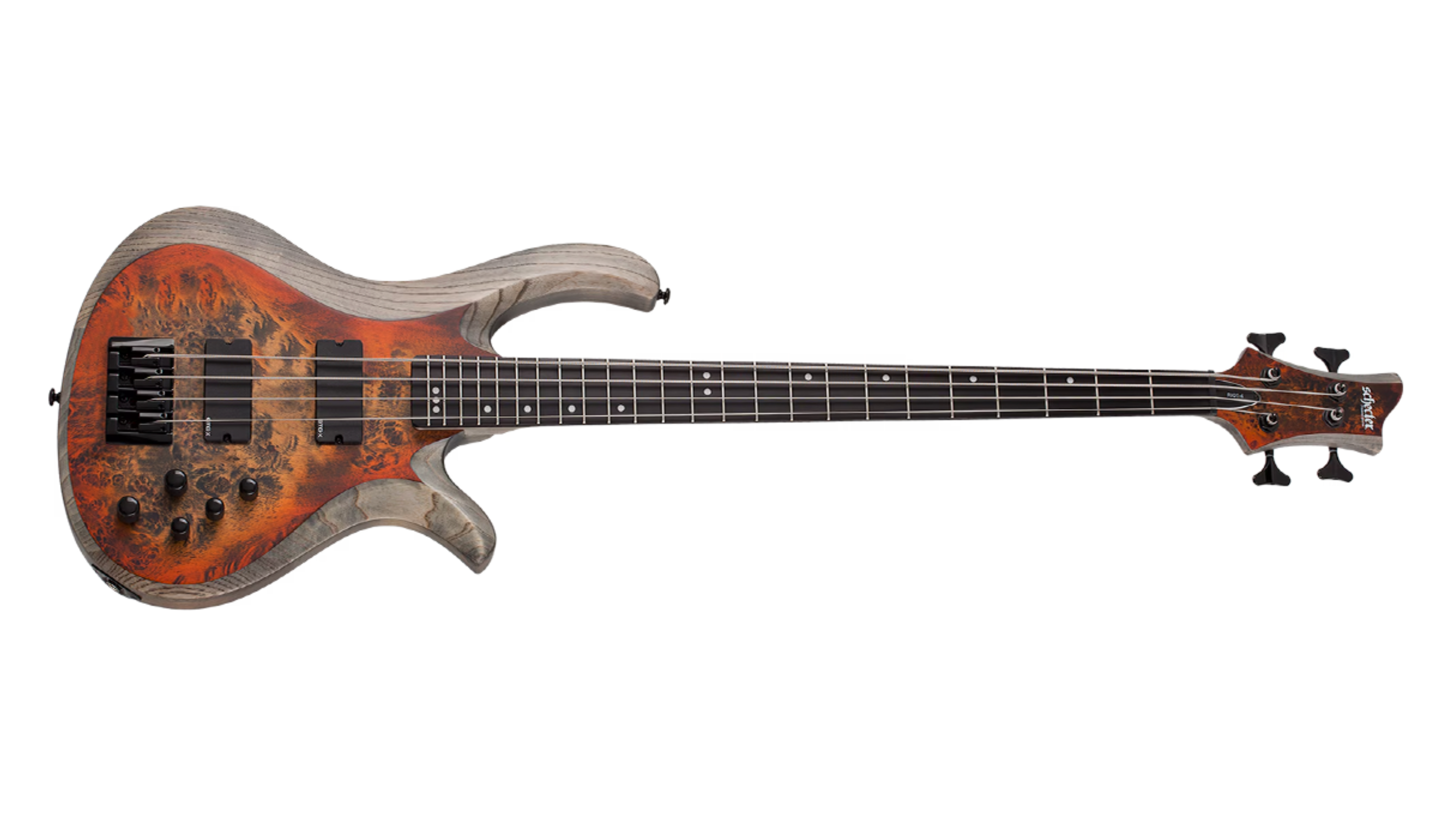 Bajo Schecter Riot 4 Inferno Burst