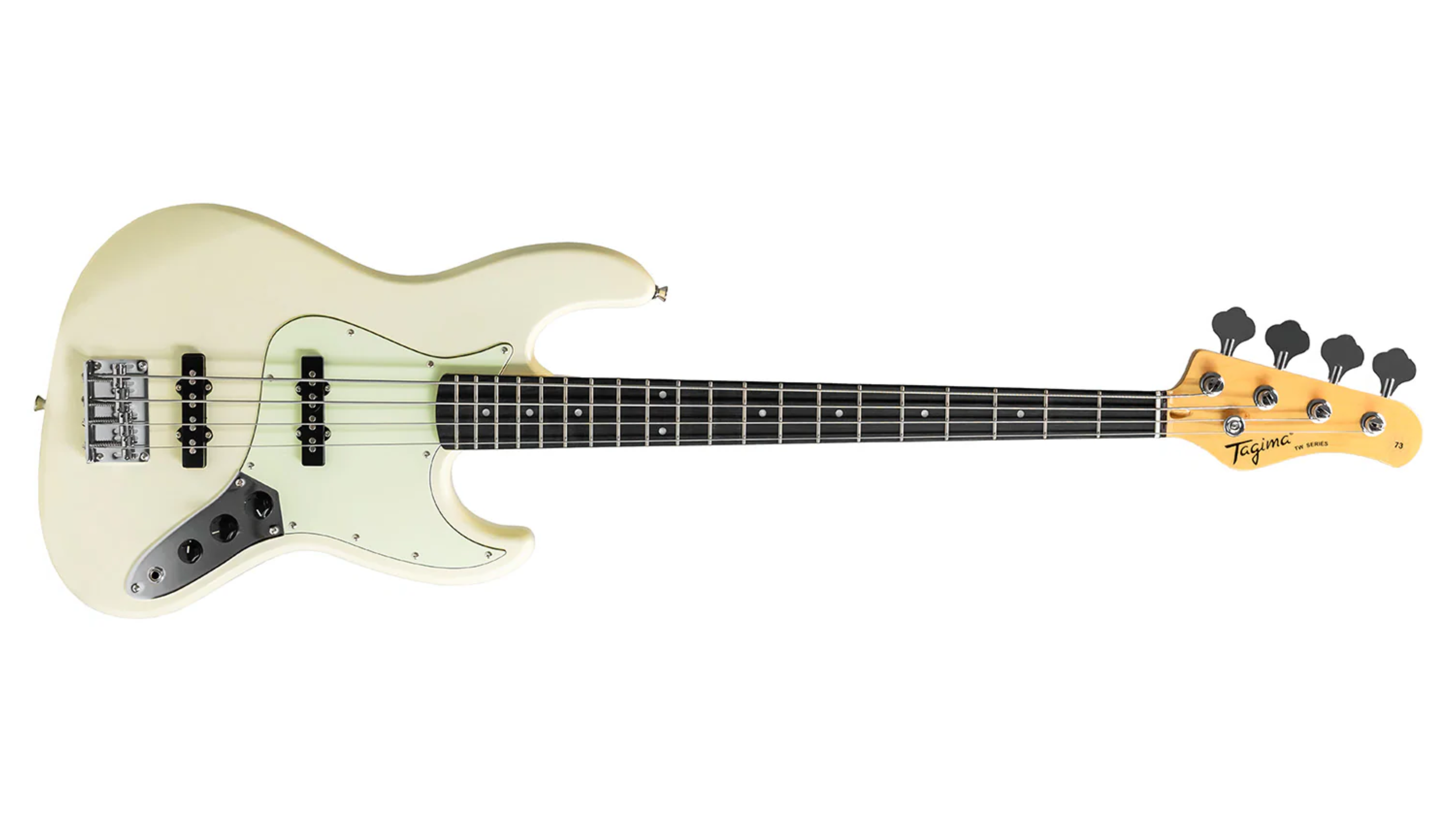 Bajo Tagima TW-73 5 Cuerdas Olympic White