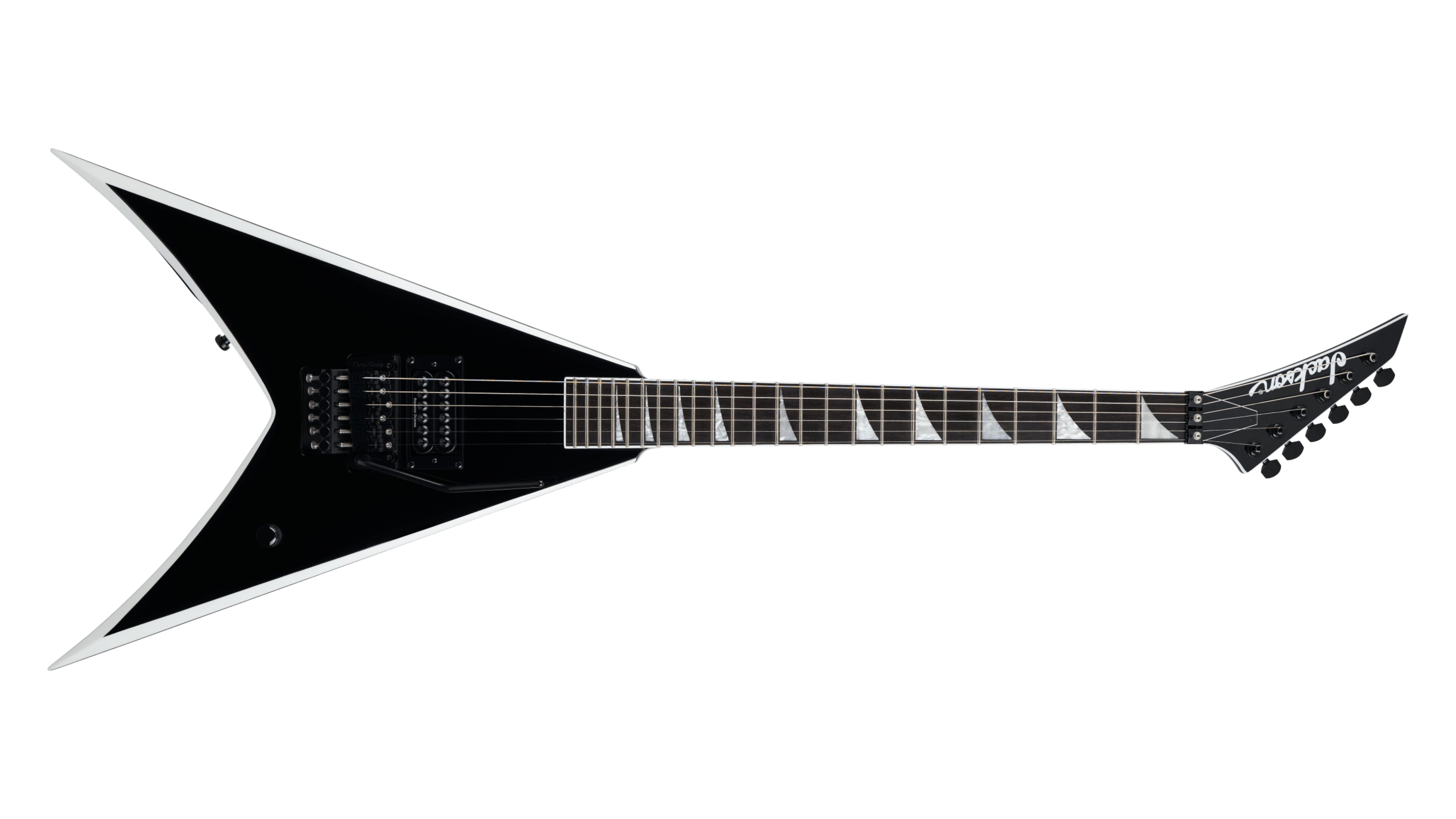 Jackson Pro Series Signature Wes Borland King V KV Black With White Bevels