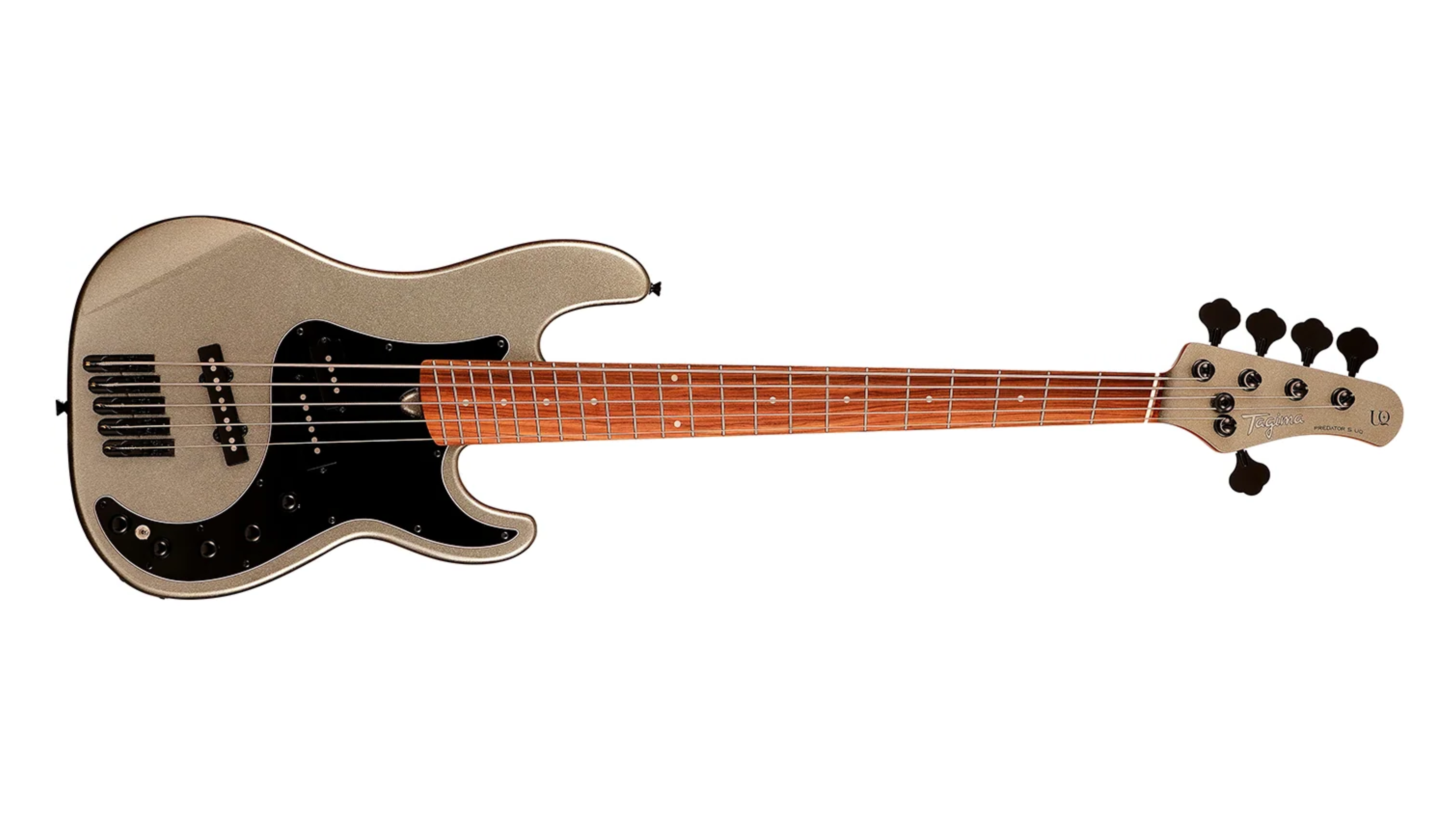 Bajo Tagima Predator Unique 5 Cuerdas Metallic Deep Silver