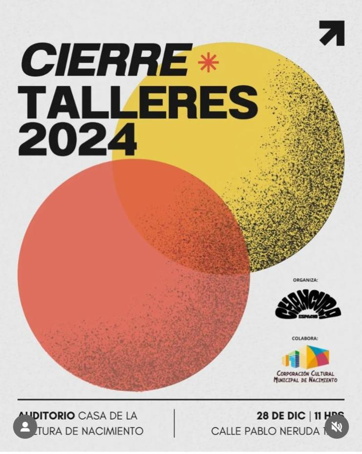 Cierre Talleres 2024 Espacio Chancura 