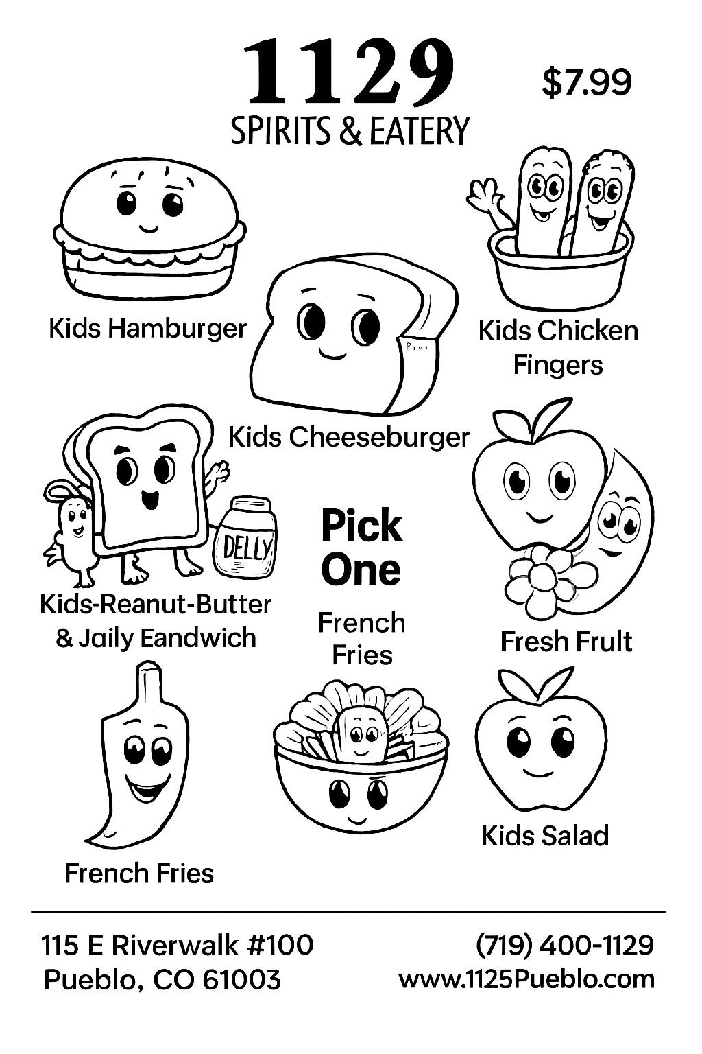 Arranged Food and Objects