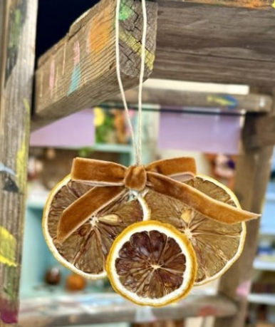 Dried Fruit Ornaments