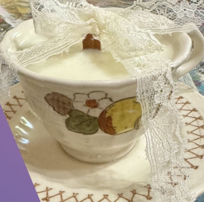 Tea Cup Candle