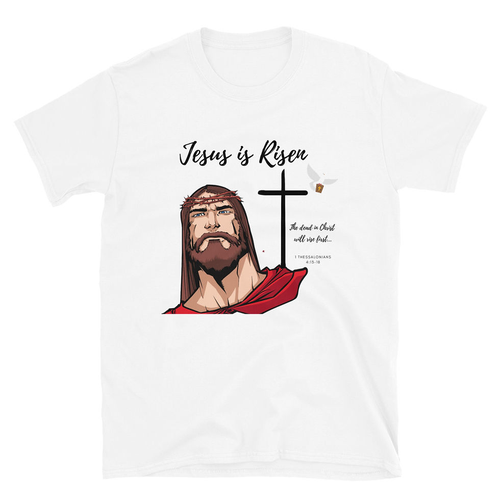 Thumbnail: Jesus is Risen Short-Sleeve Unisex T-Shirt