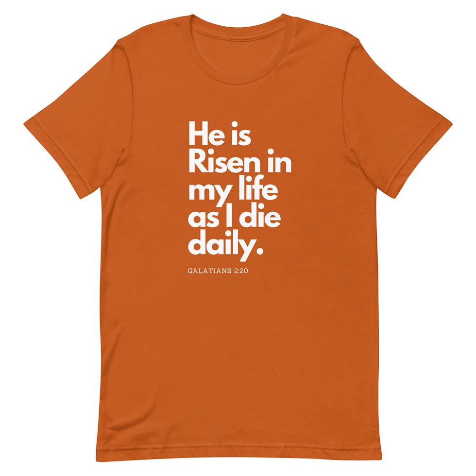 Thumbnail: He is Risen Short-sleeve unisex t-shirt
