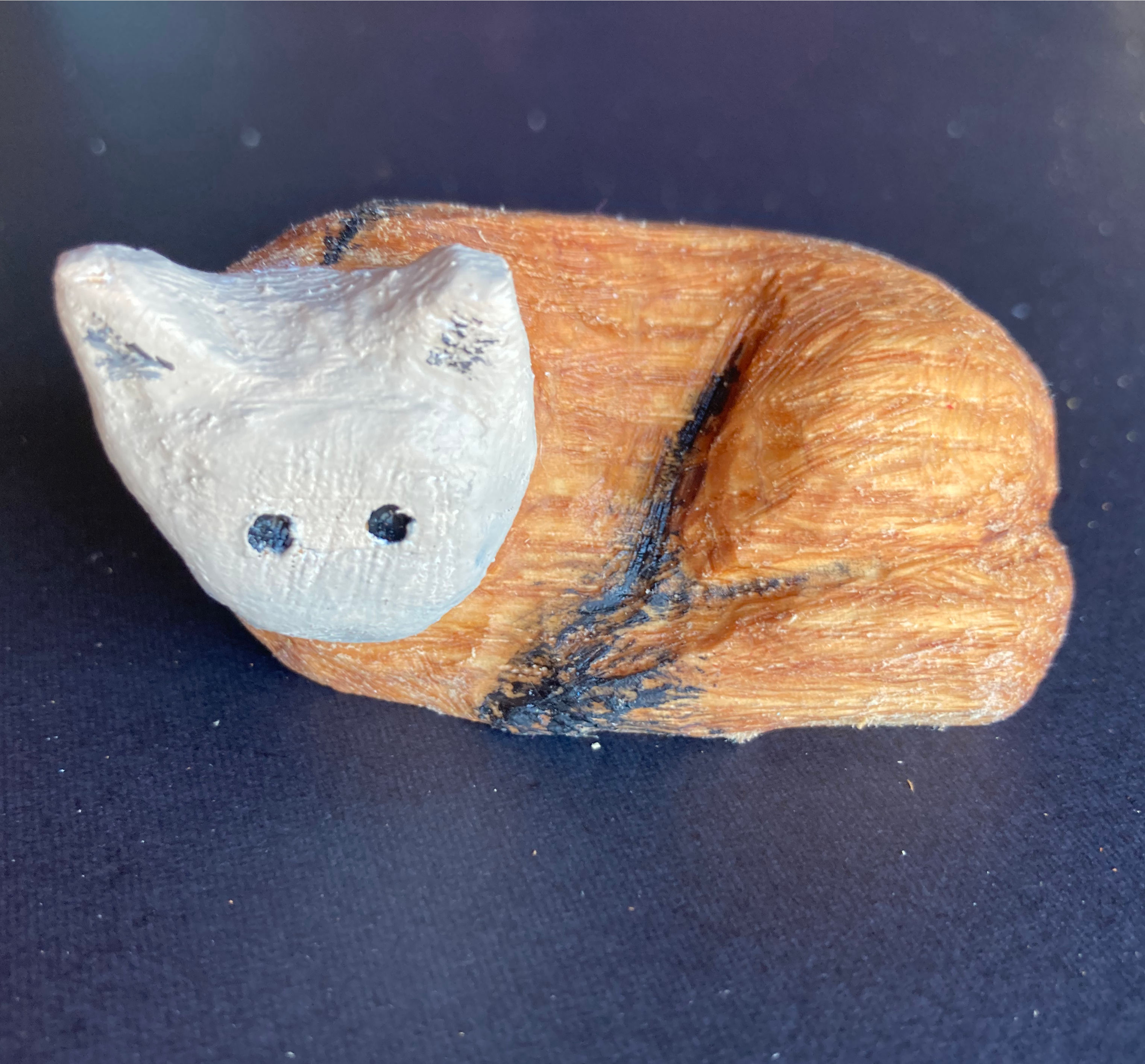 mystic fox carving