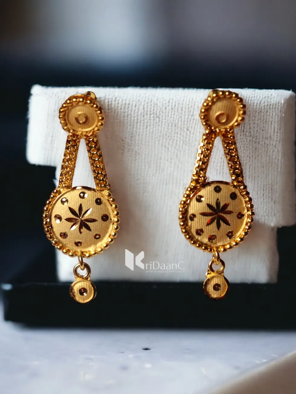 Elegant 1% Gold Necklace Set for Women with Matching Earrings | KriDaanC