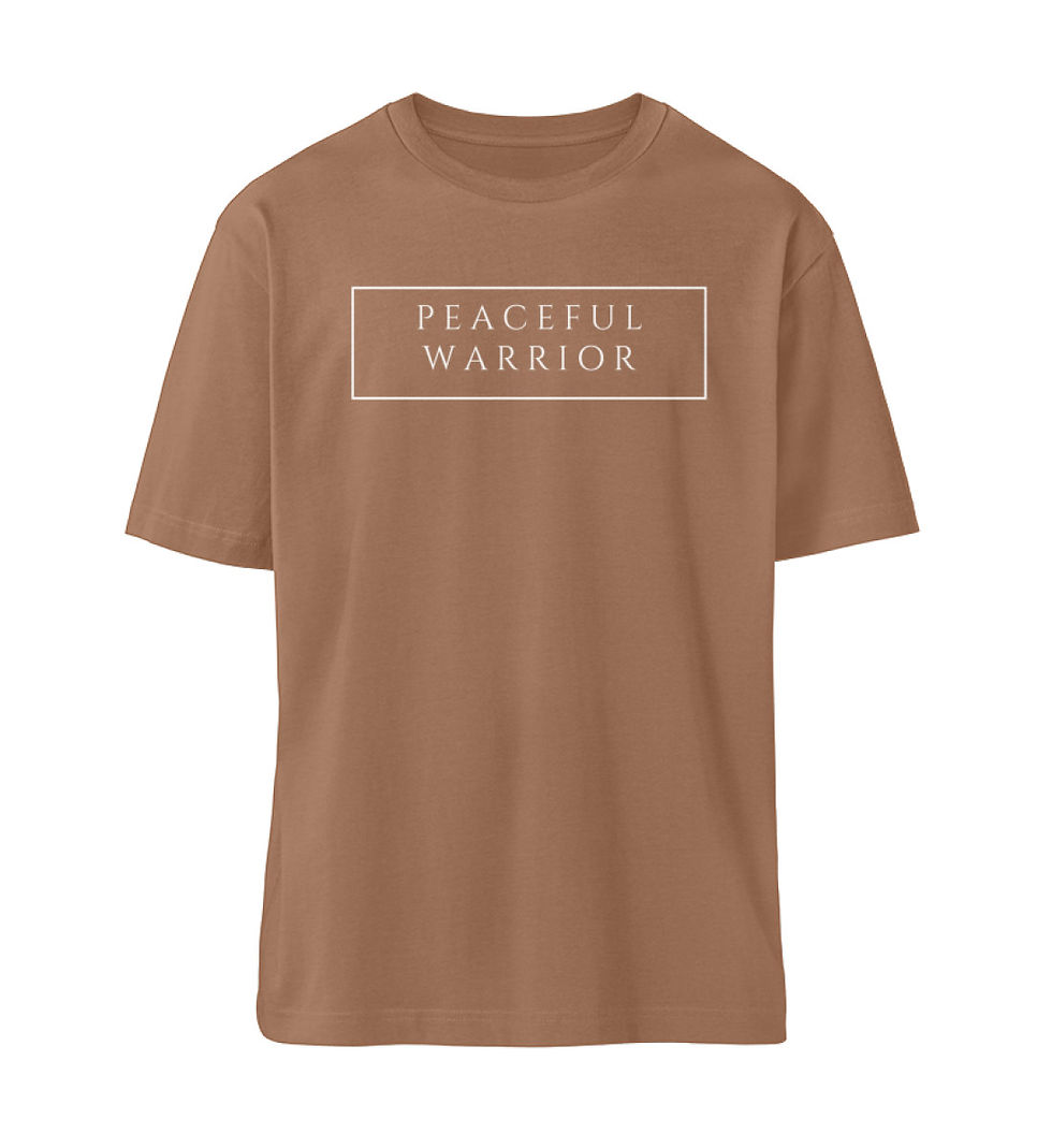 Peaceful Warrior  - Fuser Oversized Shirt