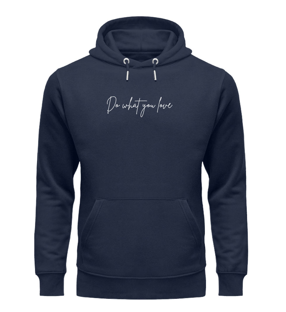 Miniaturbild: Do what you love  - Unisex Organic Hoodie 