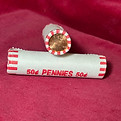 31 - Coins - 2 rolls of 2025-D Cents BU #3.jpeg