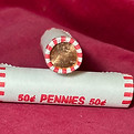 40 - Coins - 2 rolls of 2025-D Cents BU #5_edited.jpg