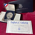 18 - Coin - 1991-S 90% silver USO Dollar w_box & COA - 0.76 Troy Oz (1).jpeg