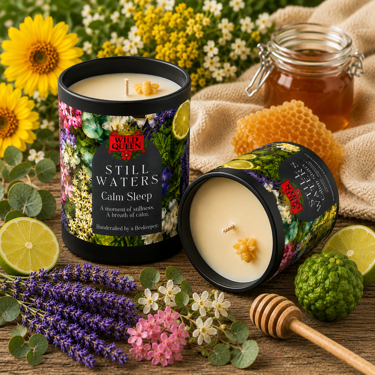 Waters. Lavender.Eucalyptus.Bergamot.Musk.Jasmine.Sandlewood.Patch