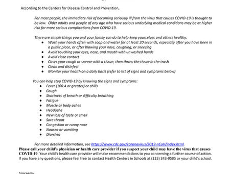 Positive Covid-19 Case on Campus (1-11-2022)