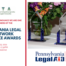 CATA Wins the Pennsylvania Legal Aid Network Excellence Award