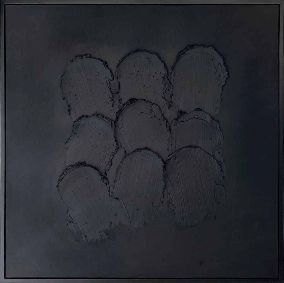 i1601Z  BLACK BUTTER 110X110cm M. MAP NEGRO