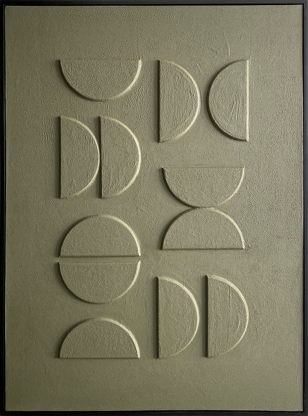 i1514Z GREEN GEOMETRY 150X110cm MARCO MAP NEGRO