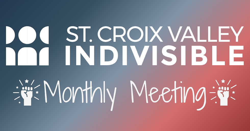 Come to SCVI’s Monthly Meeting on Wednesday, July 16th, at the Bayport Public Library, 582 4th St N, Bayport, MN 55003
