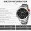 Miniaturbild: Fashion Sport Watch Men Digital Quartz LED Steel Strap Man Dual Time Watch 3ATM 