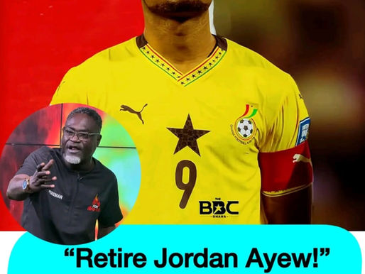 GHANAIANS CALL FOR THE RETIREMENT OF JORDAN AYEW FROM BLACK STARS