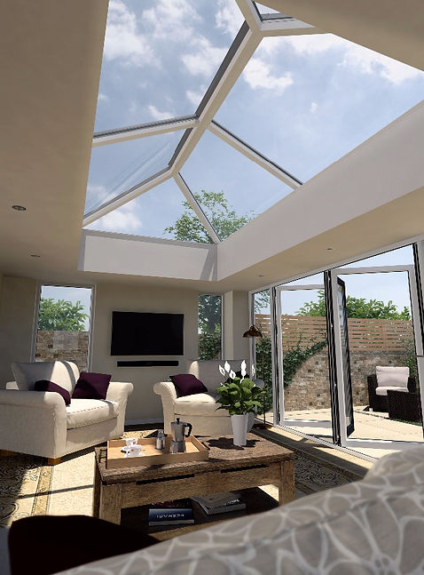 Conservatories sky lantern Roof Lantern Extension Haywards Heath Burgess Hill Sussex Fensa