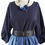 Thumbnail: Margit Puff Sleeved Top Navy