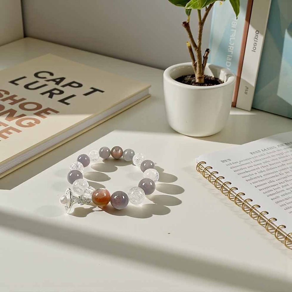 Thumbnail: Indirect Wealth Luminary Crystal Bracelet