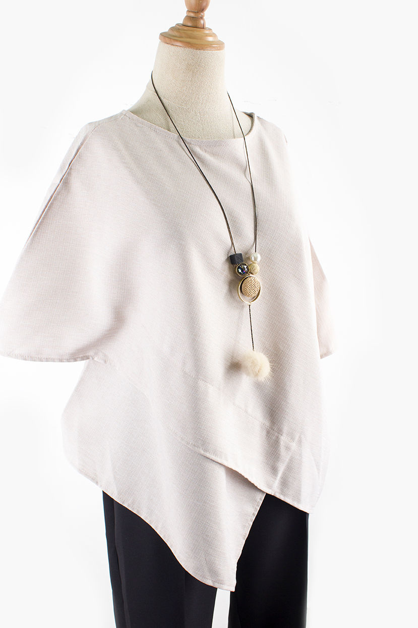 Selig Asymmetric Top Pink