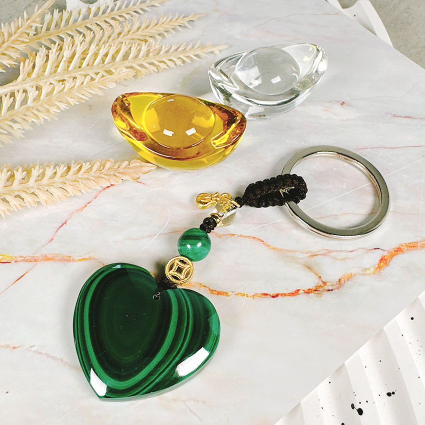Thumbnail: Malachite Magic Money Lucky Charm