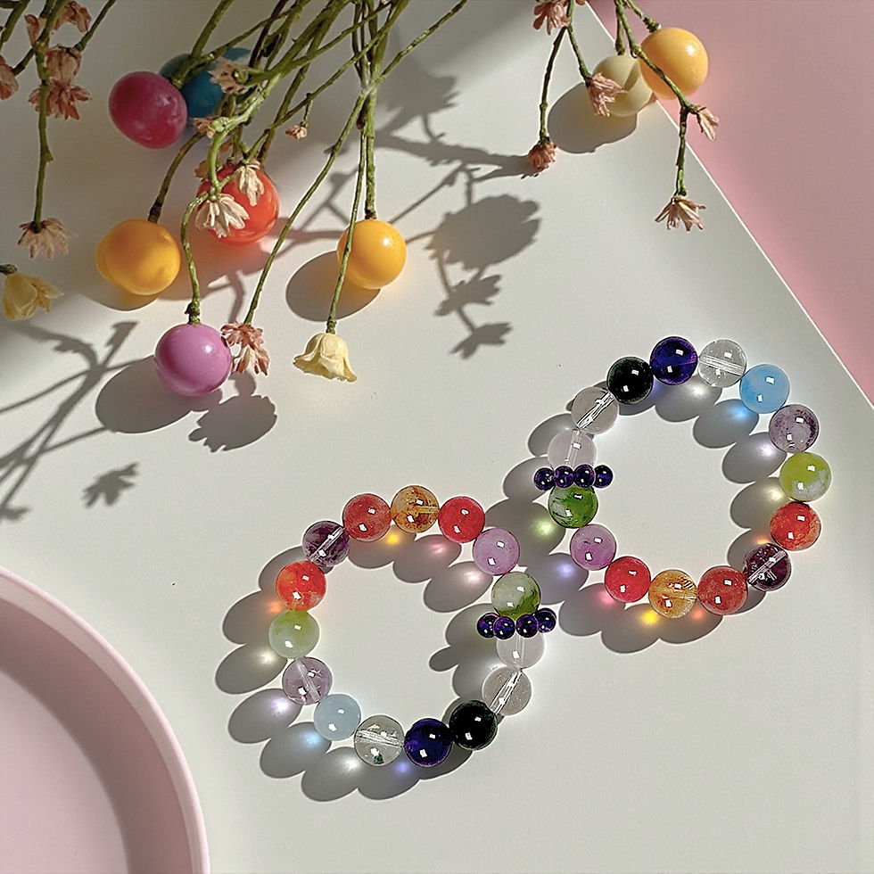 Thumbnail: Full Bloom Riches Crystal Bracelet