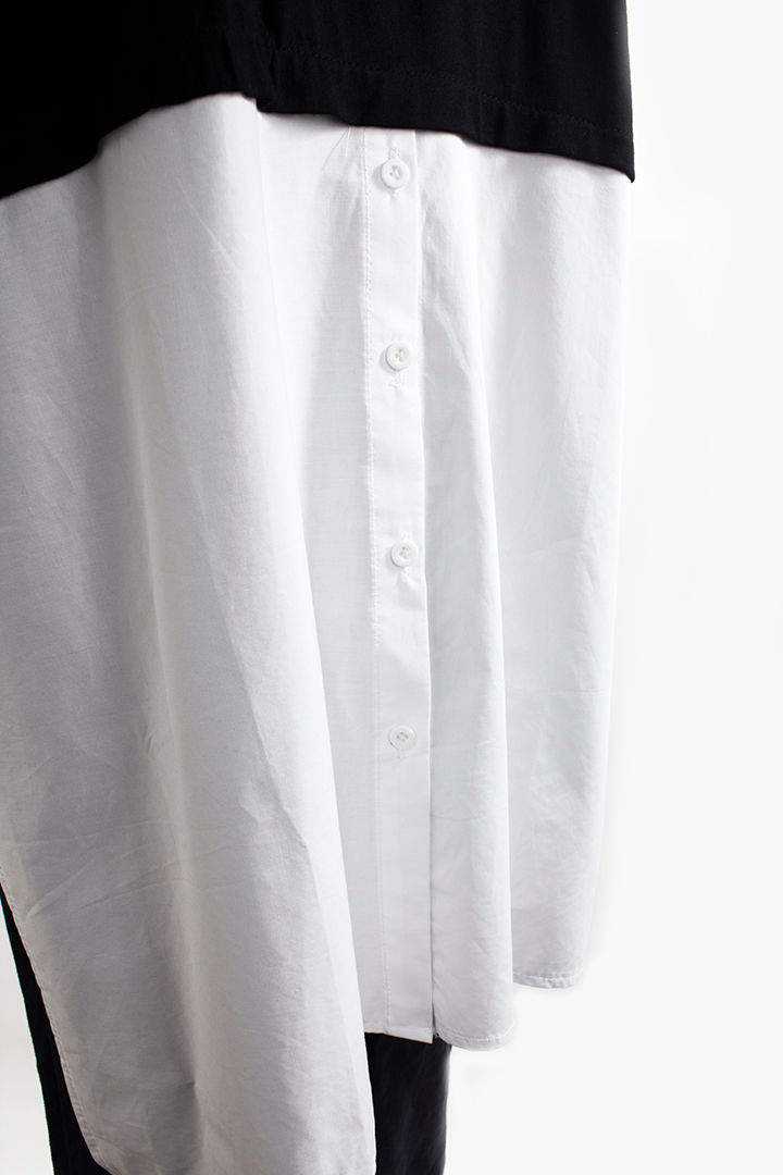 Thumbnail: Miley Side Slit Top White