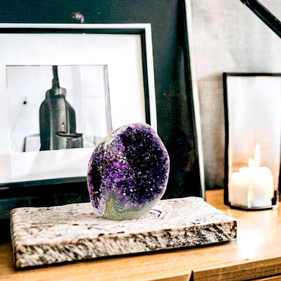 Thumbnail: Amethyst Crystal Geode 952