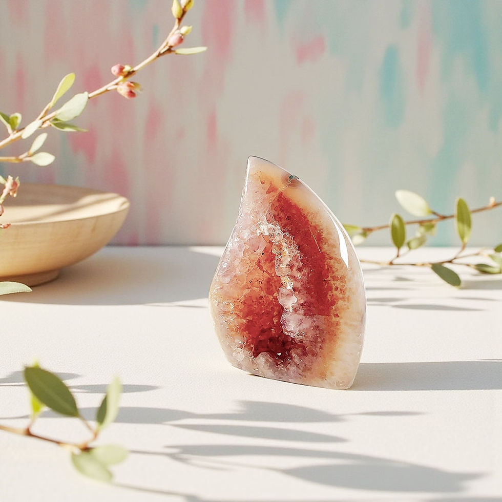 Thumbnail: Abundance Luckfire Portal Agate V616