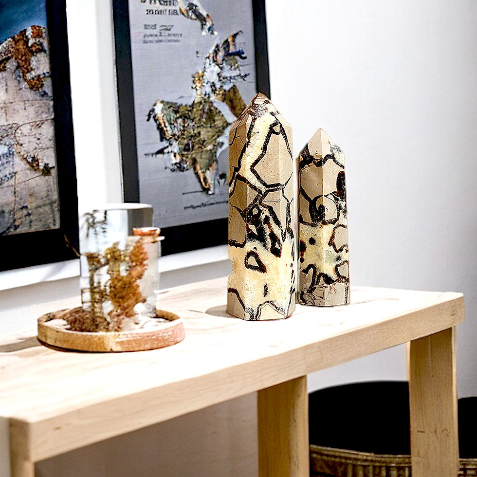Thumbnail: Septarian Crystal Towers