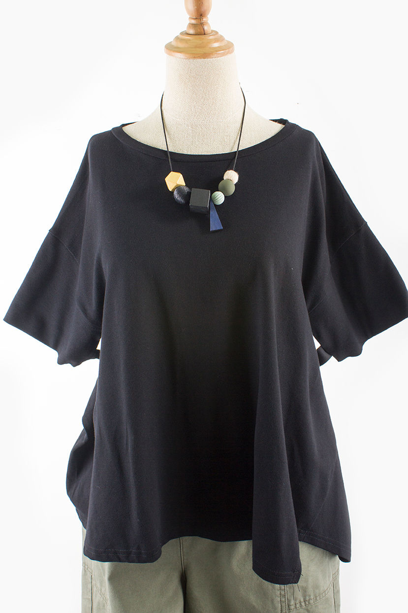 Tendai Tee Blouse Black