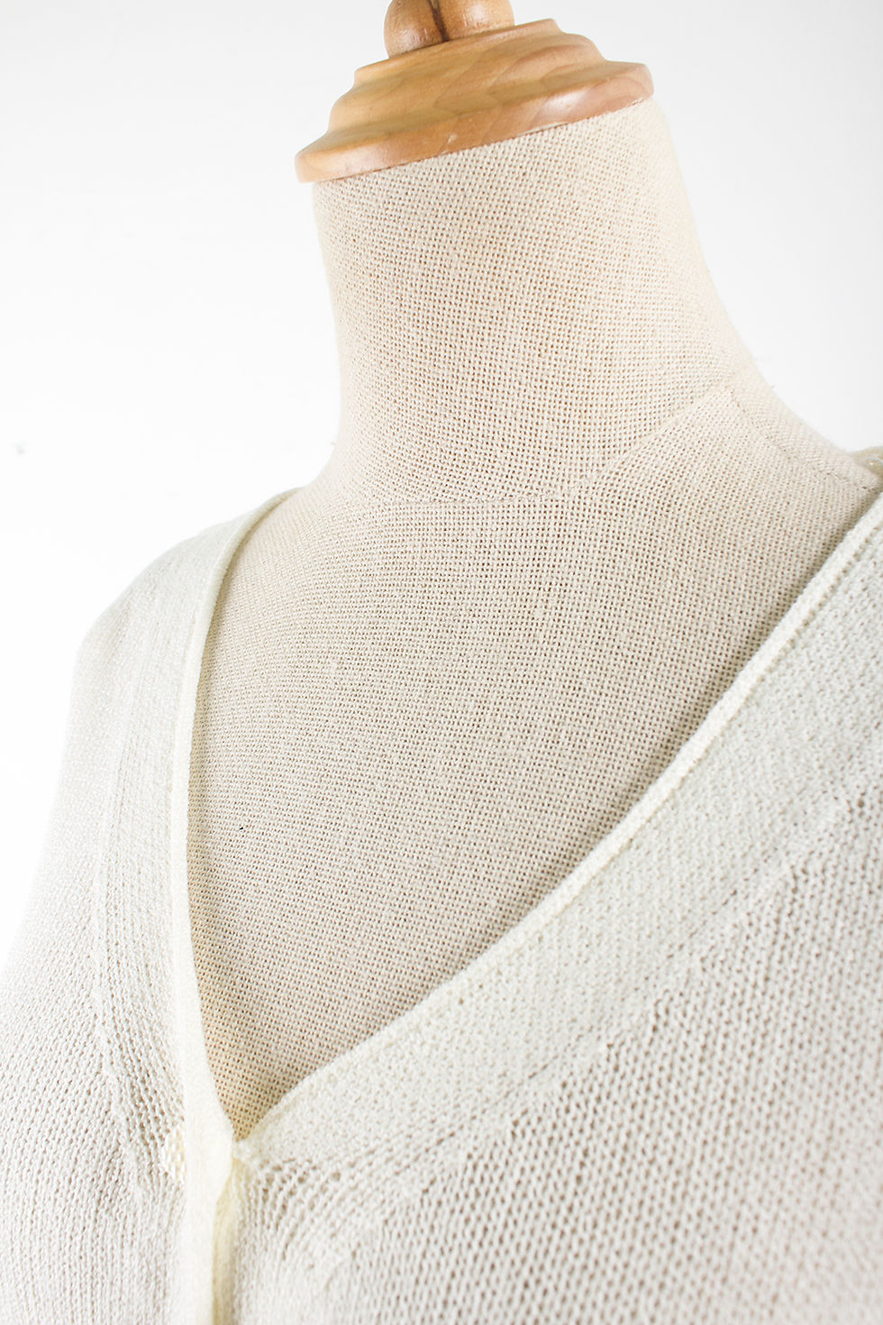 Thumbnail: Zaim Woven Cardigan Top White