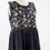 Thumbnail: Lotte Embroidered Dress Navy