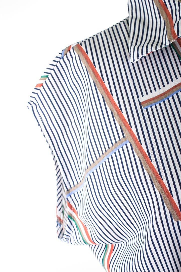 Thumbnail: Abdos Shirt Dress Dark Blue