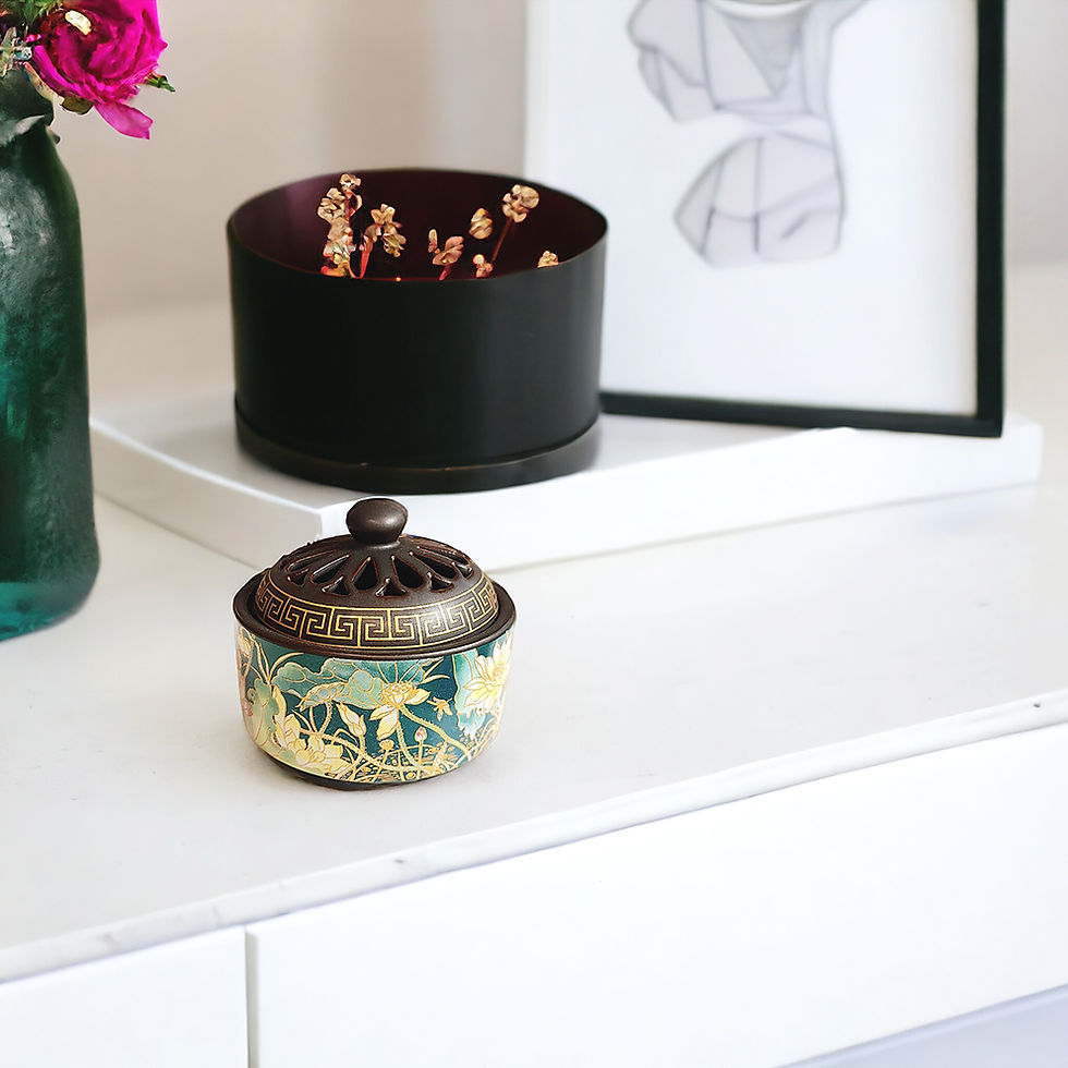 Thumbnail: Blooming Soul Ceramic Incense Burner
