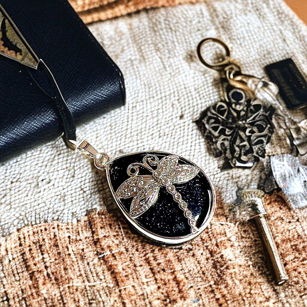 Thumbnail: Divine Dragonfly Fengshui Pendant