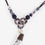 Thumbnail: Mallory Batik Necklace Black