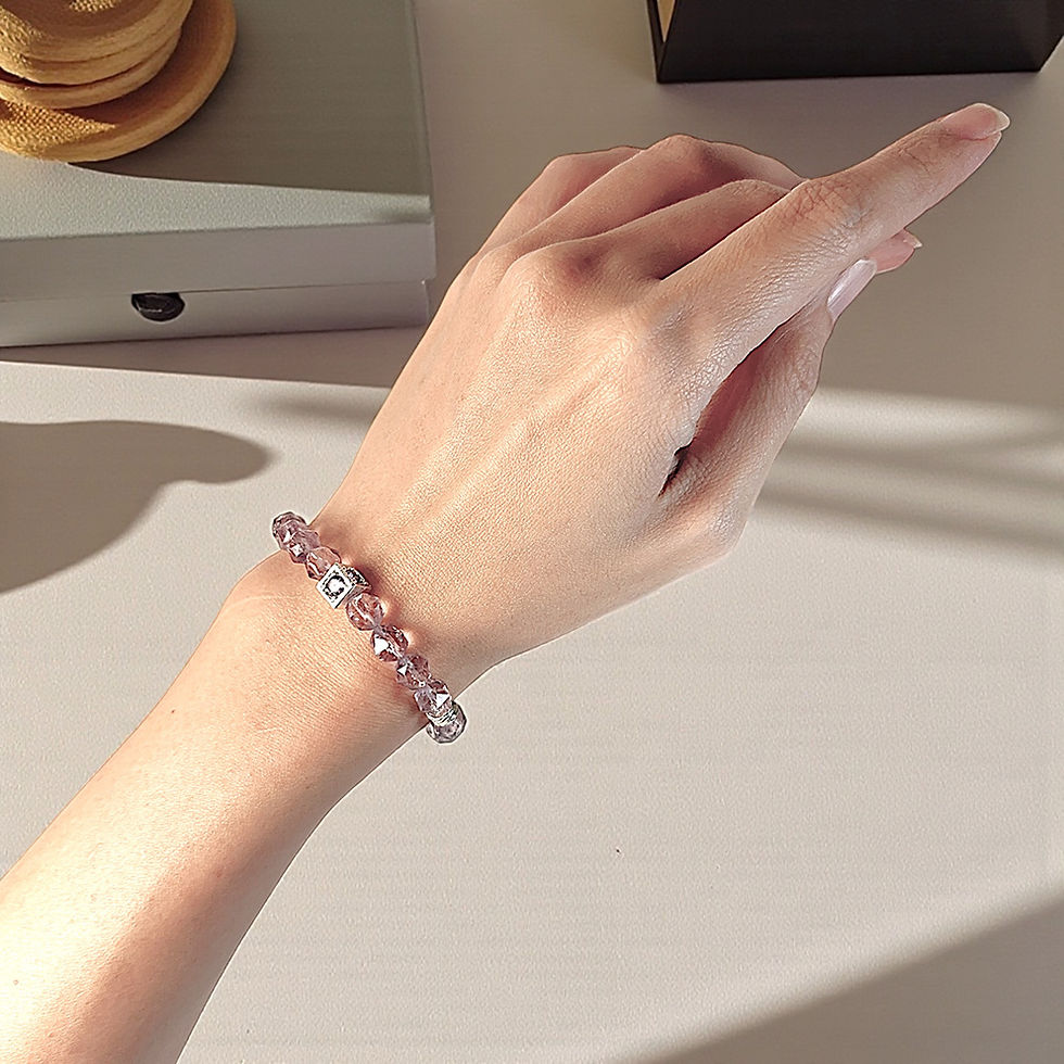 Thumbnail: When Luck Chooses You Amethyst Bracelet