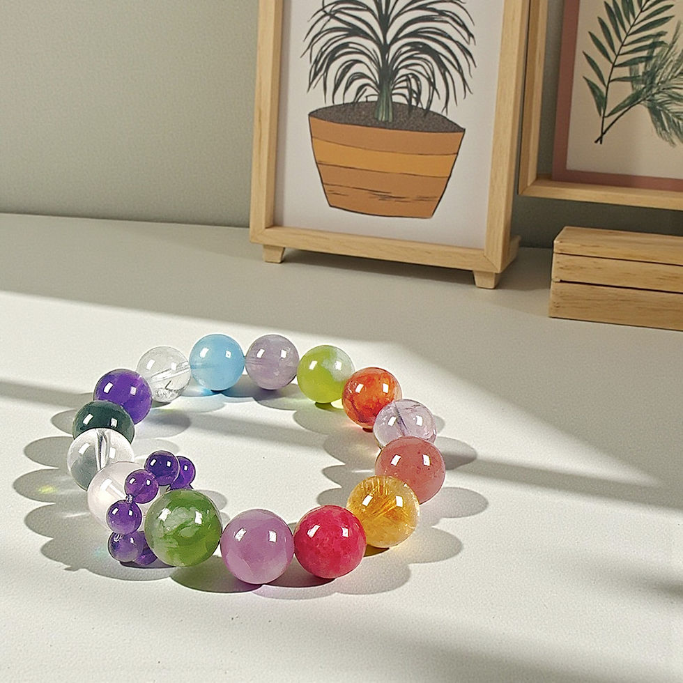 Thumbnail: Full Bloom Riches Crystal Bracelet