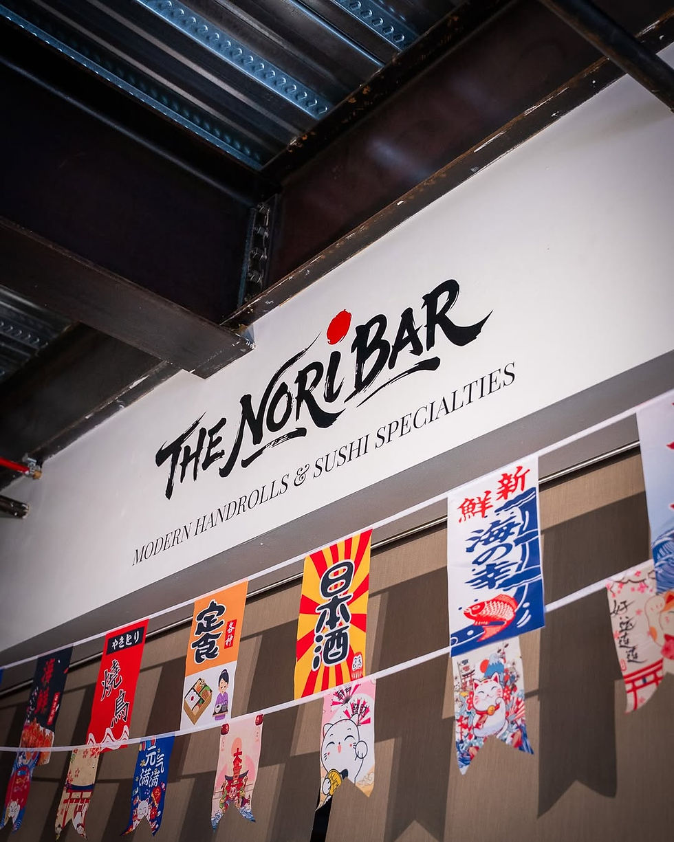 Fresh handroll sushi from The Nori Bar at Reno Public Market in Reno Nevada