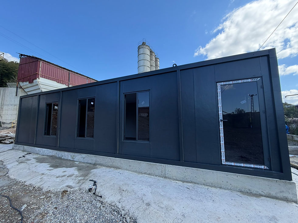 Küçük resim: 80 m² ÇİFT BÖLMELİ PRESTİJ OFİS & YAŞAM KONTEYNERİ